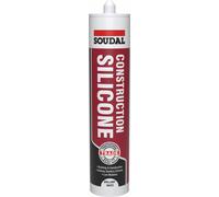 Soudal Construction Silicone Brilliant White 290Ml cartridge 12