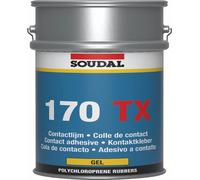 Soudal Contact Adhesive 170 Tx Thixotropic Yellow 5L tin 12