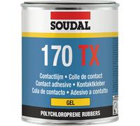 Soudal Contact Adhesive 170 Tx Thixotropic Yellow 750Ml tin 24