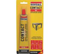 Soudal Contact Adhesive Gel Yellow 125Ml blister tube 10