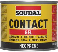 Soudal Contact Adhesive Gel Yellow 400Ml tin 8