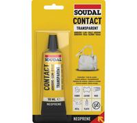 Soudal Contact Adhesive Transparent Transparent 50Ml blister tube 12