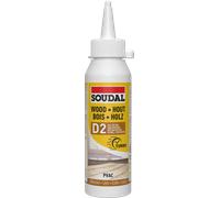 Soudal D2 Pvac Wood Adhesive White Dries Clear 125G 134725