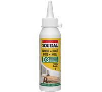 Soudal D3 Pvac Wood Adhesive White Dries Clear 125G 134724