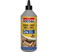 Soudal D4 Pu Wood Adhesive Brown 750G 100059