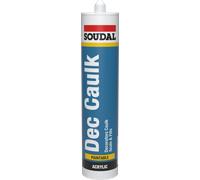 Soudal Dec Caulk White 300Ml 115320