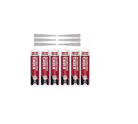 Soudal Decorators Caulk Gap Filler White 300Ml Pack Of 6