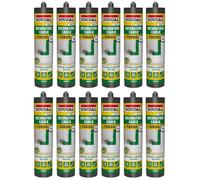 Soudal Decorators Caulk White Turbo - Fast Drying Acrylic Sealant 290ml | Paintable in 10 Minutes | Flexible Gap Filler for Walls, Ceilings & Skirting Boards | Smooth Professional Finish (12)