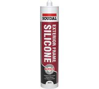 Soudal Exterior Frame Silicone Brilliant White 270Ml 121649