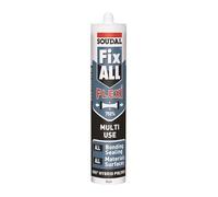 Soudal Fix ALL Flexi Hybrid Polymer Bonding Sealant Adhesive & Filler Size 290ml (Grey)