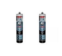 Soudal Fix All Flexi Multi Use Sealant & Adhesive White 290Ml Pack Of 2