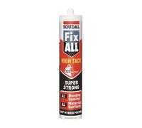 Soudal Fix ALL High Tack Sealant & Adhesive - Anthracite Grey