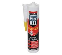 Soudal Fix ALL High Tack | Sealant and Adhesive, Based on SMX Polymer Technology, High Tack Achieves and Bonding all Types of Materials - 290ml - Anthracite