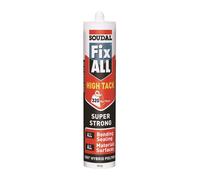 Soudal Fix All High Tack SMX Sealant Strong Bond Adhesive Polymer Silcone White