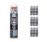 Soudal Fix ALL SMX Adhesive Polymer Flexi Adhesive Sealant (x9) - Brown