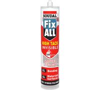 Soudal Fix All Transparent Waterproof Adhesive 314G, Volume 290Ml