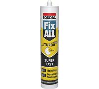 Soudal Fix All Turbo Super Fast Adhesive 290ml Black