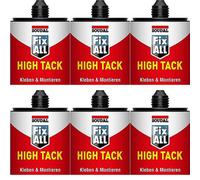 Soudal Fix All White High Tack Sealant Glue (Pack Of 6)