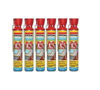 Soudal Genius Gun Insulation Expanding Foam 750ml - 6 Pack