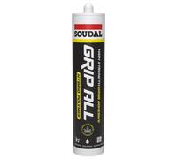 Soudal Grip All Hybrid Polymer Grab Adhesive - White, 290Ml - High Strength Flexible Grab Adhesive With High Initial Grab