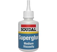 SOUDAL HIGH VISCOSITY SUPER GLUE 50G CYANOACRYLATE ADHESIVE