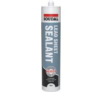 Soudal Grey Silicone-Based Roofing Sealant, 290Ml