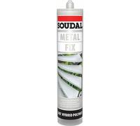 Soudal Metal Fix Adhesive Metal Grey 290Ml cartridge 50