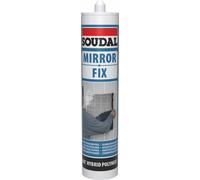 Soudal Mirror Fix Adhesive White 290Ml cartridge 12