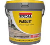 Soudal Parquet Adhesive - Hybrid Polymer Light Brown 7Kg 116249