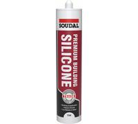 Soudal Premium Building Silicone Teak 290Ml cartridge 6