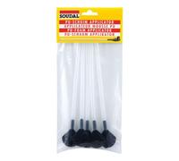 Soudal Pu Foam Nozzles - Pack Of 5 - Replacement Straw Applicators - Nozzles For Polyurethane Expanding Foam Canisters