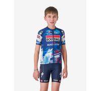 Soudal Quick-Step 2025 Aero Jersey short sleeve blue Kids - 4