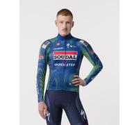 Soudal Quick-Step 2026 Mid Weight 2 long sleeve jersey lime blue - 3XL