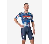 Soudal Quick-Step Free Aero Race Bib Shorts 2025 Blue - XS
