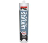 Soudal Ready To Use All-Weather Solvent-Based Sealant, 290Ml