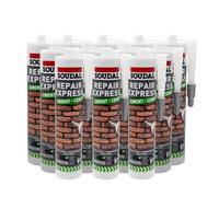 Soudal Repair Express Cement Acrylic Polymer Textured (x12) - Dark Grey