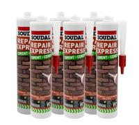 Soudal Repair Express Cement Acrylic Polymer Textured (x6) - Brick Red