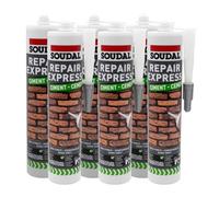 Soudal Repair Express Cement Acrylic Polymer Textured (x6) - Dark Grey