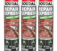Soudal Repair Express Cement Grey 290Ml (125786) (Pack Of 3)