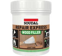 Soudal Repair Express Wood 1 Part Mp Filler Light/Oak 400Gm 167234