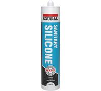Soudal Sanitary Silicon White 290ml