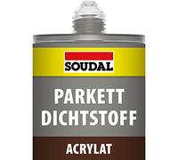 Soudal Sealant Solid Wood/Parquet Flooring, Parquet, Laminate and Cork Floors 300 ml Dark Grey