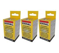 Soudal Silicone Remover, White, 100 Ml (Pack Of 3)