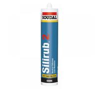 Soudal Silirub® 2 Brilliant White 300Ml cartridge 24