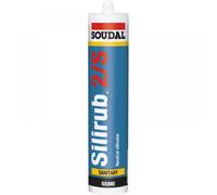 Soudal Silirub N LMN (Low Modulus Neutral) Silicone Sealant - Clear