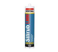 Soudal Silirub LMN Silicone Sealant Low Modulus Neutral Cure All Purpose (310ml) - Grey