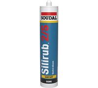 Soudal Silirub N LMN (Low Modulus Neutral) Silicone Sealant - Clear