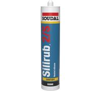 Soudal Silirub N LMN (Low Modulus Neutral) Silicone Sealant - Clear