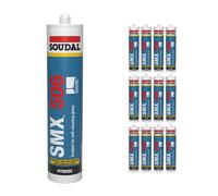 Soudal Smx 506 Self-Cleaning Glass Sealant (12 Pack) - White