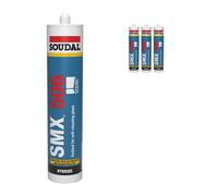 Soudal Smx 506 Self-Cleaning Glass Sealant (3 Pack) - Black